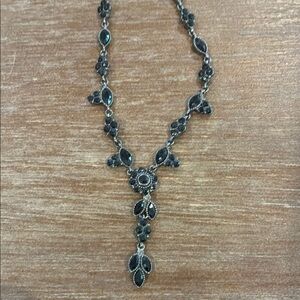 Elegant Black Goth style Necklace